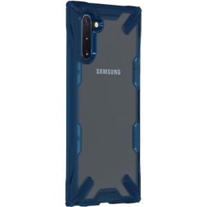 Ringke Fusion X Backcover Samsung Galaxy Note 10 - Blauw
