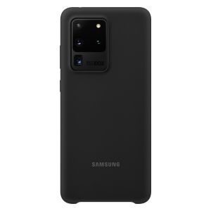 Samsung Originele Silicone Backcover Galaxy S20 Ultra - Zwart