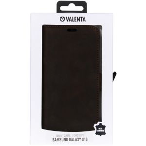 Valenta Classic Luxe Bookcase Samsung Galaxy S10 - Bruin