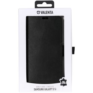 Valenta Classic Luxe Bookcase Samsung Galaxy S10 - Zwart