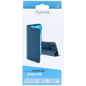 Hama Guard Bookcase Samsung Galaxy A40 - Blauw