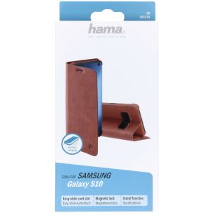 Hama Guard Bookcase Samsung Galaxy S10 - Bruin