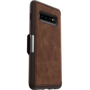 OtterBox Strada Bookcase Samsung Galaxy S10 Plus - Bruin