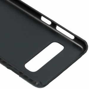 Carbon Hardcase Backcover Samsung Galaxy S10