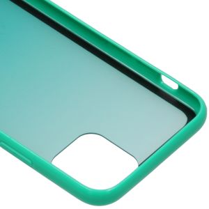 Gradient Backcover iPhone 11 Pro - Groen