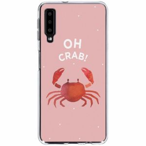 Design Backcover Samsung Galaxy A7 (2018) - Oh Crab