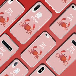 Design Backcover Samsung Galaxy A7 (2018) - Oh Crab