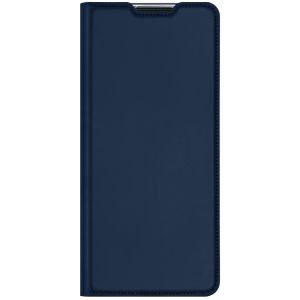 Dux Ducis Slim Softcase Bookcase Oppo Reno4 Pro 5G - Donkerblauw