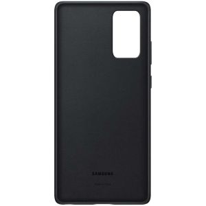 Samsung Originele Leather Backcover Galaxy Note 20 - Zwart