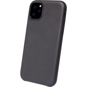 Decoded Leather Backcover iPhone 11 Pro - Zwart