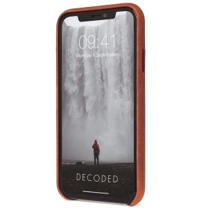 Decoded Leather Backcover iPhone 11 Pro Max - Bruin
