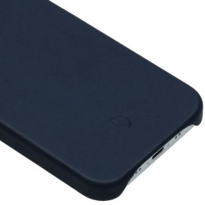 Decoded Leather Backcover iPhone 12 Mini - Navy