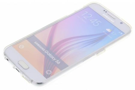 Ontwerp je eigen Samsung Galaxy S6 gel hoesje - Transparant