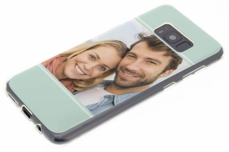 Ontwerp je eigen Samsung Galaxy S8 Plus gel hoesje - Transparant