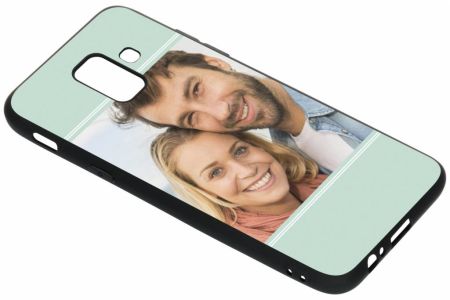 Ontwerp je eigen Samsung A6 (2018) gel - Zwart | Smartphonehoesjes.nl