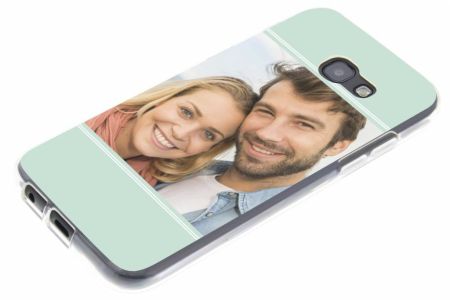 Ontwerp je eigen Samsung Galaxy A5 (2017) gel hoesje - Transparant