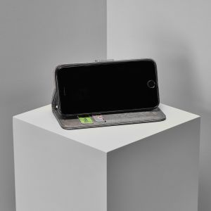 Klavertje Bloemen Bookcase Nokia 5.3 - Grijs