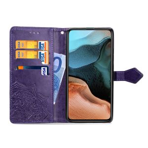 Mandala Bookcase Xiaomi Poco F2 Pro - Paars