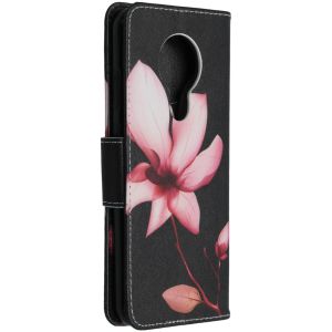 Design Softcase Bookcase Nokia 5.3 - Bloemen