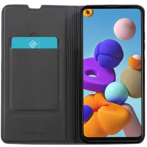 iMoshion Slim Folio Bookcase Samsung Galaxy A21s - Zwart