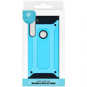 iMoshion Rugged Xtreme Backcover Motorola Moto G8 Power - Lichtblauw