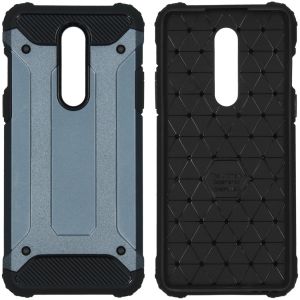 iMoshion Rugged Xtreme Backcover OnePlus 8 - Donkerblauw