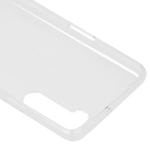 Softcase Backcover OnePlus Nord  - Transparant