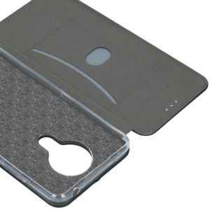 Slim Folio Bookcase Nokia 5.3 - Zwart