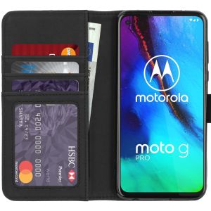 iMoshion Luxe Bookcase Motorola Moto G Pro - Donkerblauw