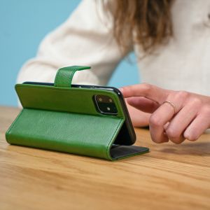 iMoshion Luxe Bookcase OnePlus 8 - Groen