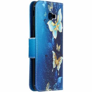 Design Softcase Bookcase Samsung Galaxy J4 Plus