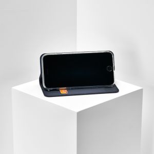 Dux Ducis Slim Softcase Bookcase Motorola One Macro - Donkerblauw