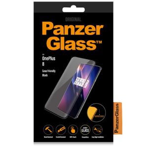 PanzerGlass Case Friendly Screenprotector OnePlus 8 - Zwart