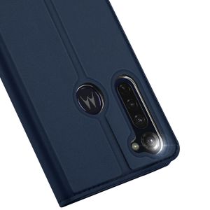 Dux Ducis Slim Softcase Bookcase Motorola Moto G Pro - Donkerblauw