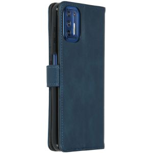iMoshion Luxe Bookcase Motorola Moto G9 Plus - Donkerblauw