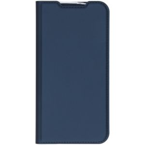 Dux Ducis Slim Softcase Bookcase Motorola Moto G8 Plus - Donkerblauw