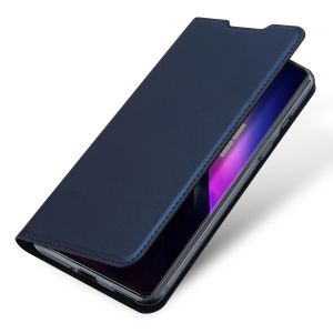 Dux Ducis Slim Softcase Bookcase OnePlus 8 - Donkerblauw