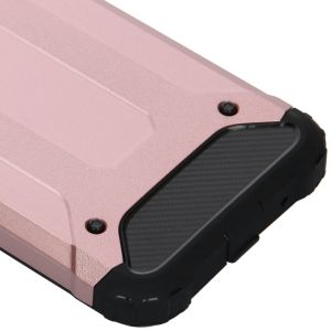 iMoshion Rugged Xtreme Backcover Motorola One Action - Rosé Goud