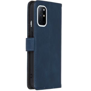 iMoshion Luxe Bookcase OnePlus 8T - Donkerblauw