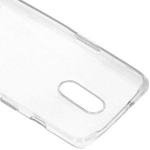 Softcase Backcover OnePlus 7 - Transparant