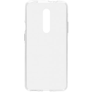 Softcase Backcover OnePlus 7 Pro - Transparant
