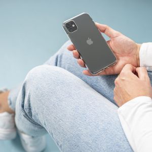 iMoshion Softcase Backcover OnePlus 8T - Transparant