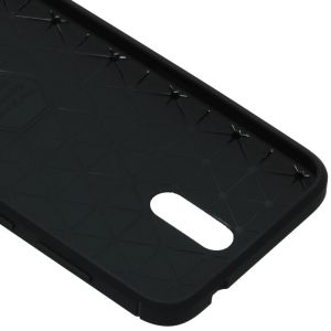 Brushed Backcover Nokia 2.3 - Zwart