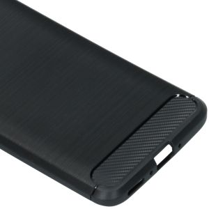 Brushed Backcover OnePlus 7 Pro - Zwart
