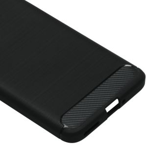 Brushed Backcover OnePlus 8T - Zwart