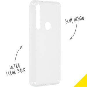 Accezz Clear Backcover Motorola One Action