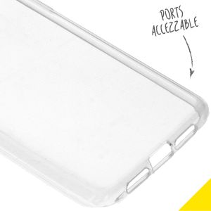 Accezz Clear Backcover OnePlus 7 - Transparant