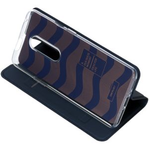 Dux Ducis Slim Softcase Bookcase OnePlus 7 Pro - Donkerblauw