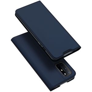 Dux Ducis Slim Softcase Bookcase OnePlus 8T - Donkerblauw