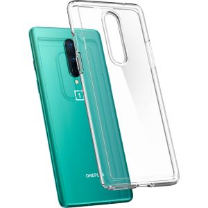 Spigen Ultra Hybrid Backcover OnePlus 8 - Crystal Clear